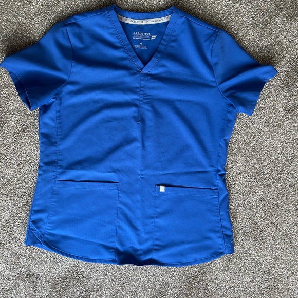 Fabletics Royal Blue Scrub Set - Picture 3 of 12